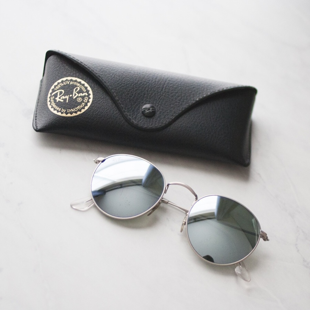 Round Metal Ray-Ban Sunglasses
